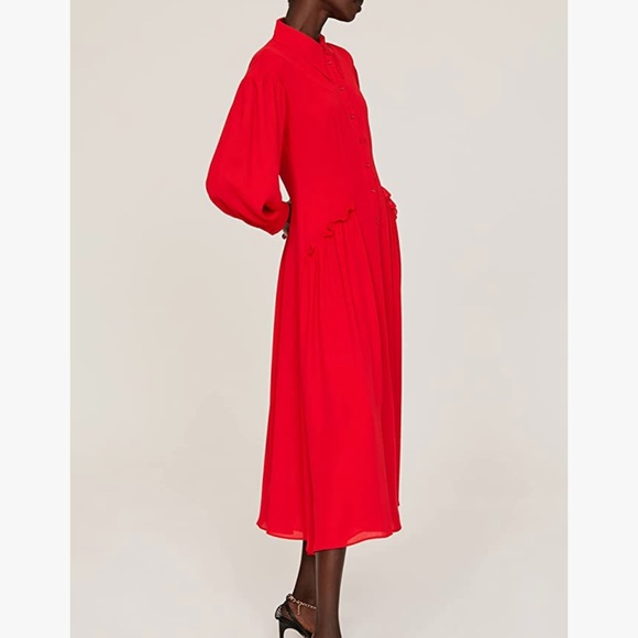 Saunders Collective RTR Design Collective Flowing Button Front Dress - Picture 4 of 6